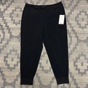 Athleta Black Lined Jogger